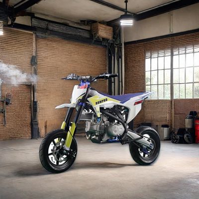 Max Loading 150kgs Supermoto 190cc Gas Dirt Bike Motard 12'12' On Road Tire Gas Motorcycle per adulti