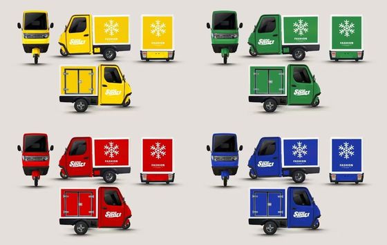 Opzionale 1000/1200/2000/3000W tricicli elettrici per famiglia 3 ruote E-Bike e Pedicab