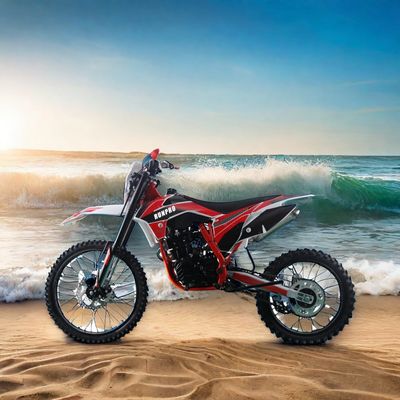 Motocross 250cc approvato CE con pneumatici a cerchiera in alluminio e cambio marcia internazionale