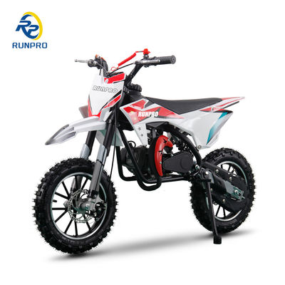 10/10 Ruote Sport per bambini 49cc 2 colpi Dirt Bike per divertimento e avventura all'aperto