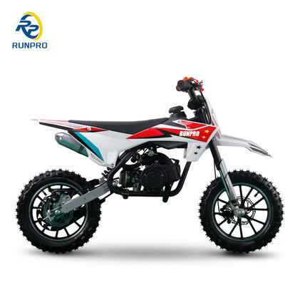 10/10 Ruote Sport per bambini 49cc 2 colpi Dirt Bike per divertimento e avventura all'aperto
