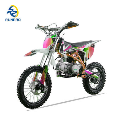 125cc Dirt Bike 4 Stroke Cross Pit Motorcycle con trasmissione 4 marce e kick start