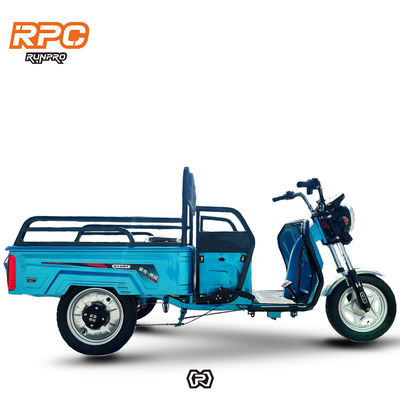 Custom Farm Motocicletta tricicletta elettrica da 1200W con sistema freno a tamburo posteriore