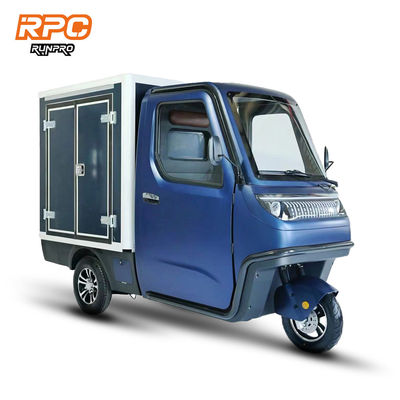 Disco anteriore Disco posteriore Sistema di frenatura 1KW 2.5KW Triciclo elettrico per camion da carico per agricoltura
