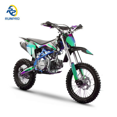 125cc Dirt Bike 4 Stroke Cross Pit Bike Motocicletta raffreddata ad aria Dimensioni 1750X710X1080MM
