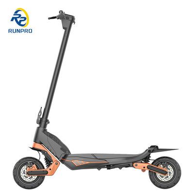 Scooter elettrico pieghevole a doppio motore 48V10.4Ah con telaio in lega di alluminio e luce LED