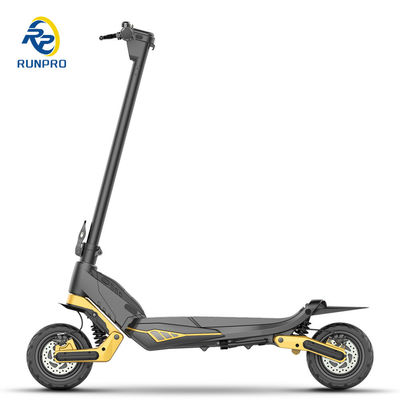 Scooter elettrico pieghevole a doppio motore 48V10.4Ah con telaio in lega di alluminio e luce LED