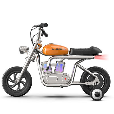 Velocità massima 17 km/h Motore a spazzola 160W 200W 24V Electric Kids Dirt Bike per emozioni di motocross