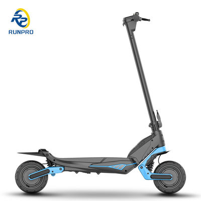 Scooter elettrico pieghevole off-road con doppio motore 2 * 500W e pneumatico da 9 pollici per piloti unisex
