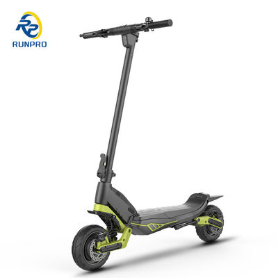 Scooter elettrico pieghevole off-road con doppio motore 2 * 500W e pneumatico da 9 pollici per piloti unisex