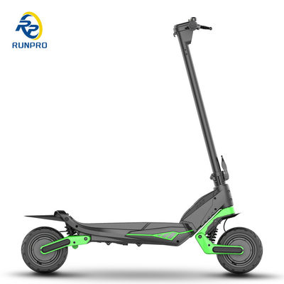 Potenza massima 750W Scooter elettrico per adulti a doppio motore pieghevole con batteria rimovibile