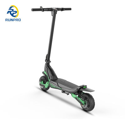 Potenza massima 750W Scooter elettrico per adulti a doppio motore pieghevole con batteria rimovibile