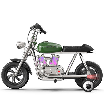 Bambini in macchina 10 anni di età, motocicletta con 200w di potenza massima e freno posteriore