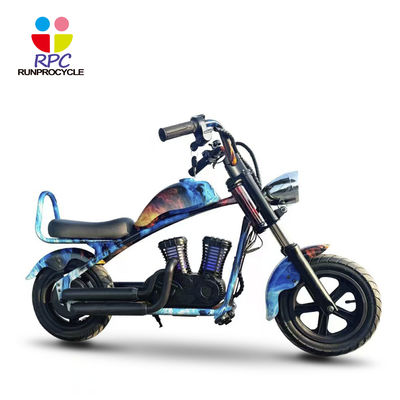 Mini dirt bike con certificazione CE 180W 24V Motor e dimensioni del veicolo compatto