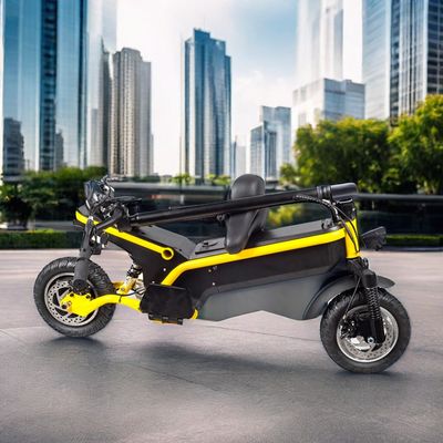 E-Scooter rimovibile a batteria da 350W/500W con design pieghevole e autonomia massima di 35 km/45 km