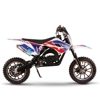 RUNPRO due tempi off road mini dirt bike buona e cilindrata 50CC per carico massimo di 60kg
