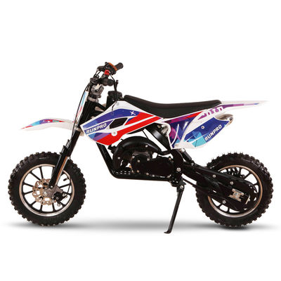 RUNPRO due tempi off road mini dirt bike buona e cilindrata 50CC per carico massimo di 60kg