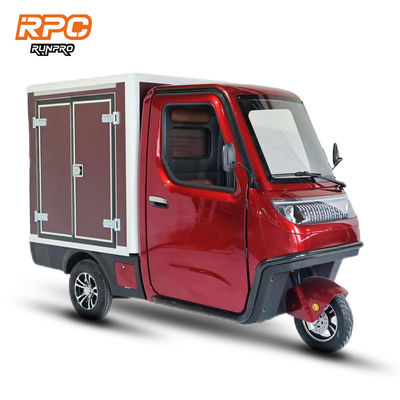 Mercato dell'India Auto a tre ruote elettrica con freno a disco anteriore e freno a tamburo posteriore