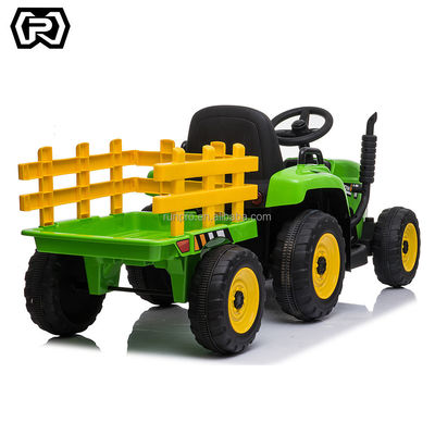 Controllo a distanza elettrico Agricoltura trattore giocattolo 4/6 Ruote Modello per bambini Ride On Car