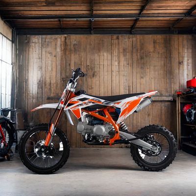 110 125cc Mini Moped Dirt Bike 4-Stroke Racing Sportbikes Sistema di avvio Kick Start