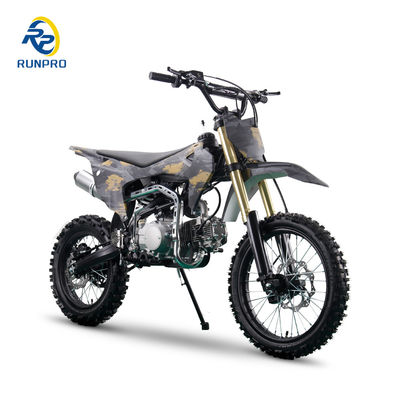 Motociclette di plastica off-road camuffate con motore da 125cc-190cc e pneumatici da 17/14 ruote