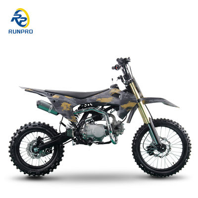 Motociclette di plastica off-road camuffate con motore da 125cc-190cc e pneumatici da 17/14 ruote