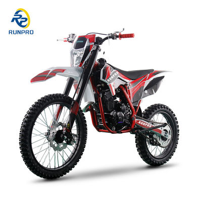 2024 250cc 4 Stroke Dirt Bike Pit Moto Cross con CE Max. Velocità 80km/h Base rotabile 1340mm