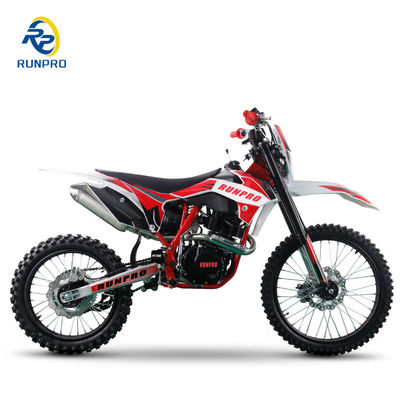 2024 250cc 4 Stroke Dirt Bike Pit Moto Cross con CE Max. Velocità 80km/h Base rotabile 1340mm
