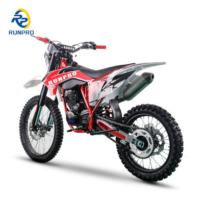 2024 250cc 4 Stroke Dirt Bike Pit Moto Cross con CE Max. Velocità 80km/h Base rotabile 1340mm