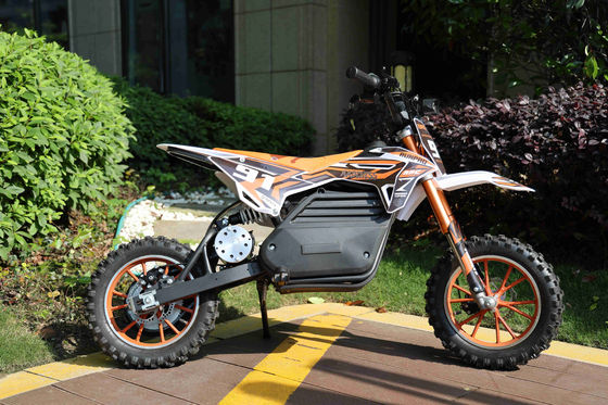 RUNPRO 2024 1000W Electric Dirt Bike per bambini personalizzabile Mini Trail Pocket Bike Disc F/R