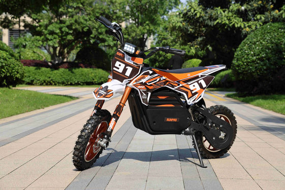Tempo di ricarica 6-8 ore 1000W Motor Power Electric Dirt Bike per avventure fuoristrada