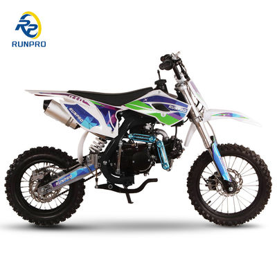 Off Road 14/12 ruote dirt bike RUNPRO 2024 con 125cc 110cc motore e Max Load 100kgs