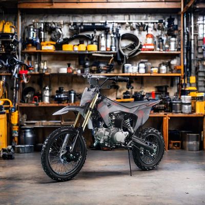 Motorino elettrico 110CC 125CC 4 tempi DIRT BIKE Off-road Motocicletta per adulti e bambini