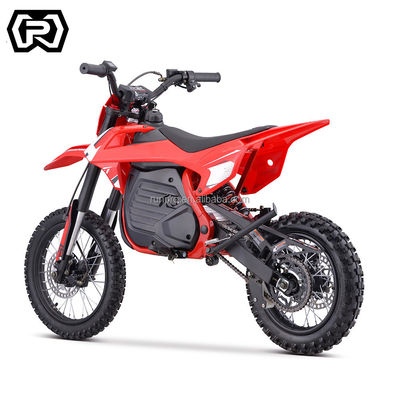 Racing Electric Dirt Bike 1200W 48V con forchetta INVERTITA FRONTE e batteria Li-ION da 48V20AH