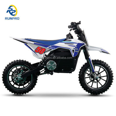 36V 1000W diretto motociclo elettrico fuoristrada 10 pollici Mini Cross Dirt Bike Pit Moto Cross