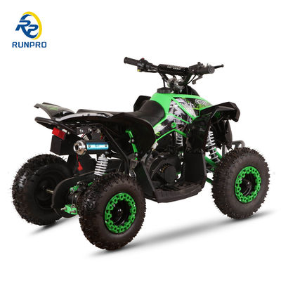 ATV elettrico per bambini 49cc 50cc 4 ruote Mini ATV a benzina con manovra a mano in plastica