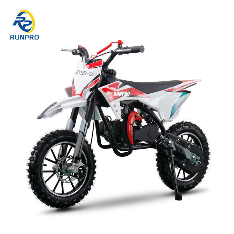 10/10 Ruote Sport per bambini 49cc 2 colpi Dirt Bike per divertimento e avventura all'aperto