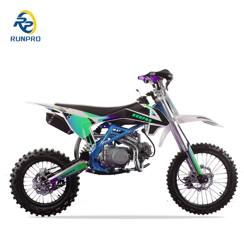 125cc Dirt Bike 4 Stroke Cross Pit Motorcycle con trasmissione 4 marce e kick start