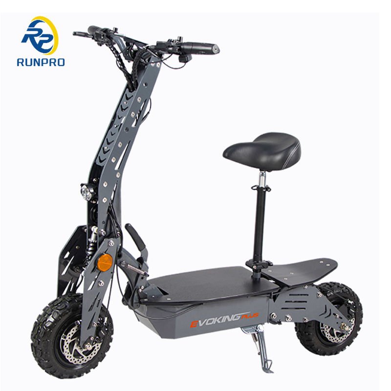 48V12ah Batteria 2024 Dual Motor Power Shaft Drave 2000W Scooter elettrico per adulti CE
