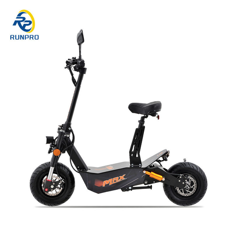 60-80 km di autonomia per carica Digital Smart Type Off Road Scooter pieghevole a pneumatici elettrici