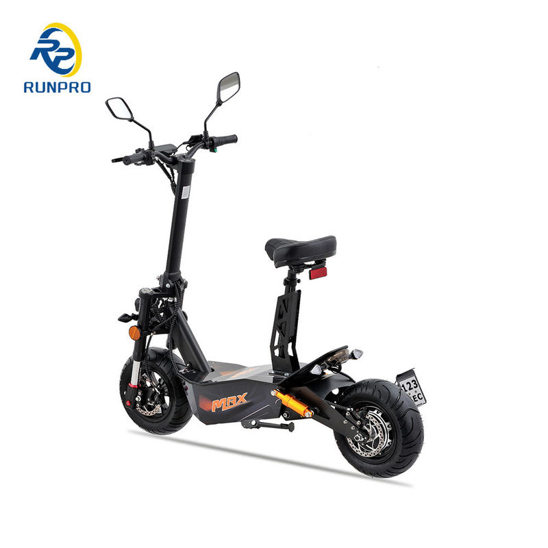 Tensile tubo di acciaio e ponte in alluminio 2000W 3000W Citycoco E-Scooter Motocicletta elettrica