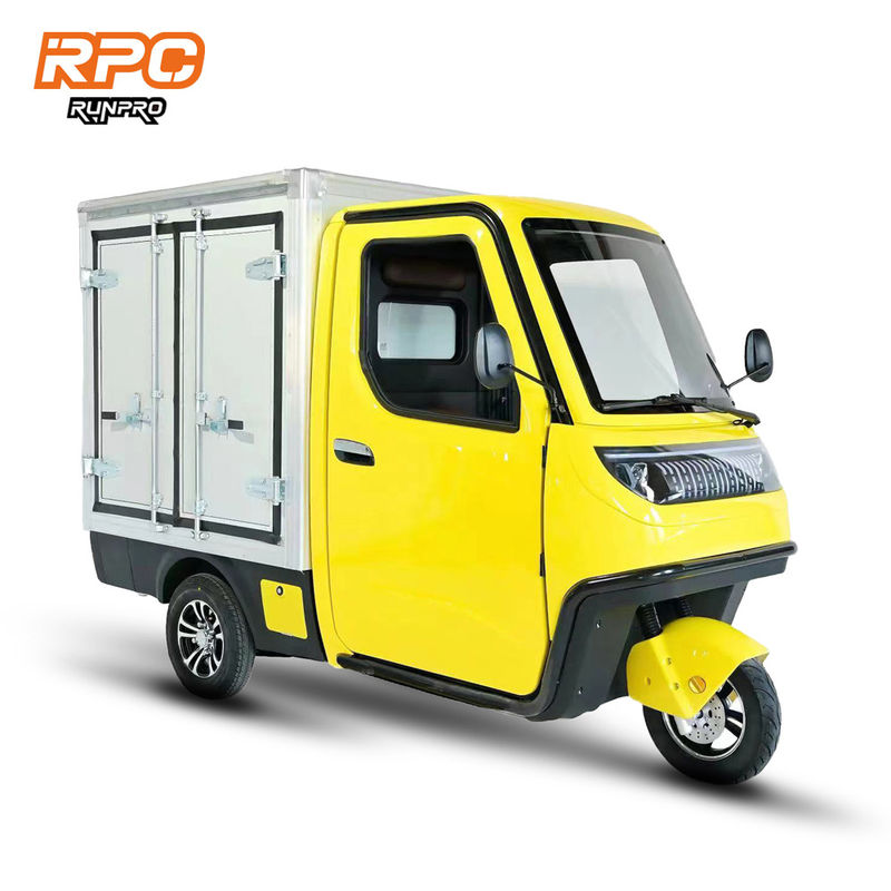Triciclo elettrico per il trasporto merci a 3 ruote Moto Triciclo motorizzato Mini camion CEE COC 2024