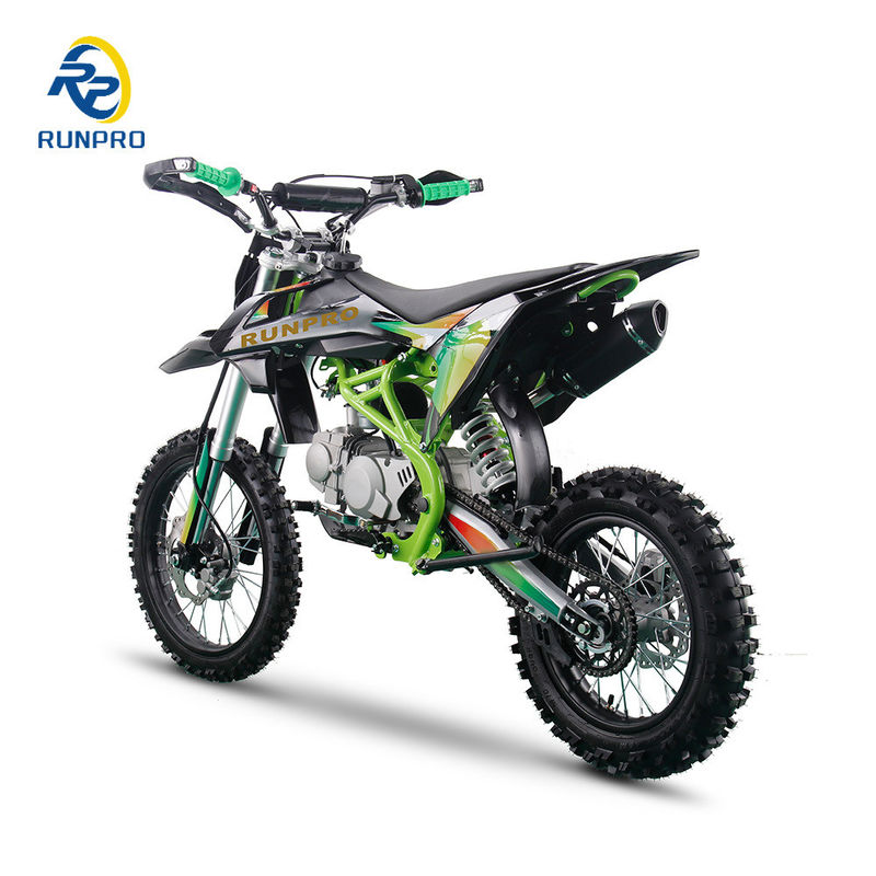 Dimensione bici 1750X710X1080MM Runpro Racing 125cc 140cc 17/14 Ruota Dirt Bike Motocicletta