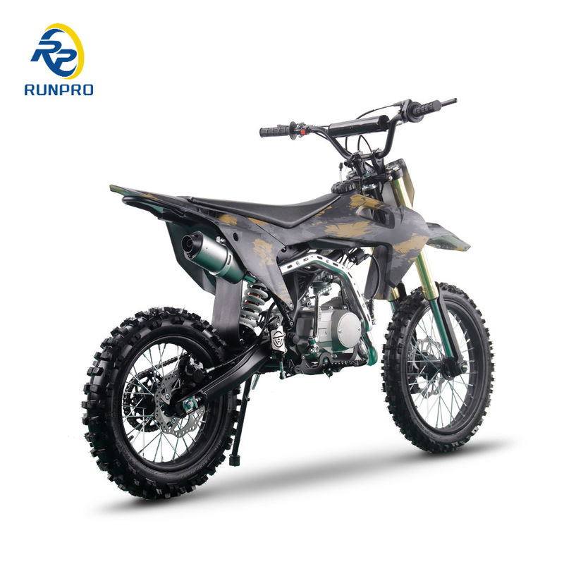 4 marce Off-road Adulti Gasoline Dirt Bike 110cc 125cc 150cc 250cc con 1750*710*1080mm Dimensione