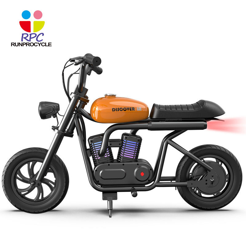 Velocità massima di 17 km / h e batteria 24V bambini bilancia bici per 10 anni moto elettrica