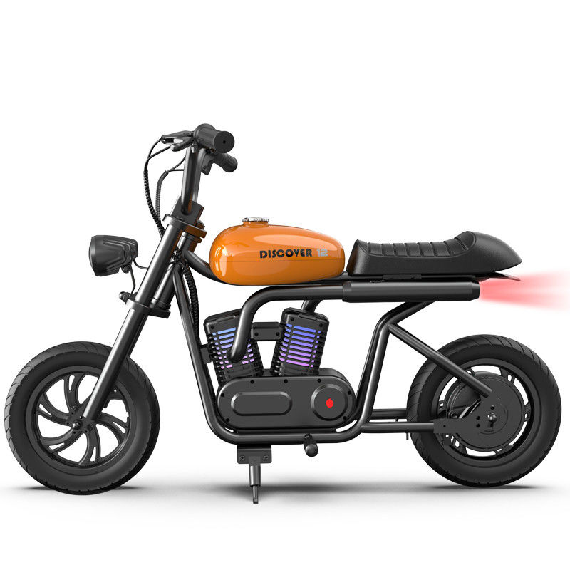 Bambini in macchina 10 anni di età, motocicletta con 200w di potenza massima e freno posteriore