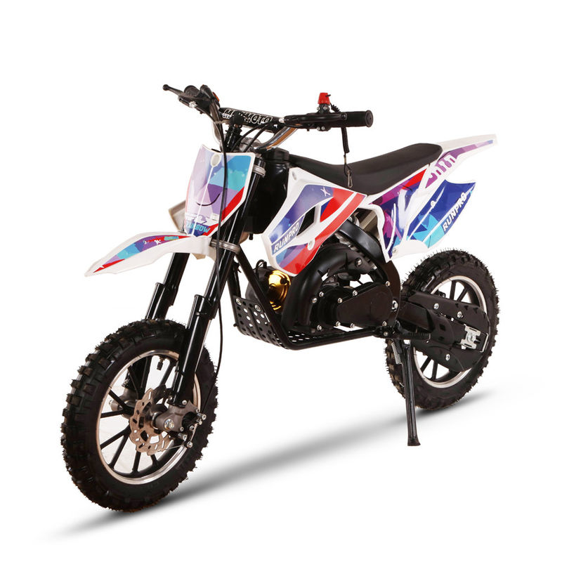 RUNPRO due tempi off road mini dirt bike buona e cilindrata 50CC per carico massimo di 60kg