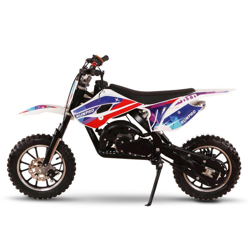 Motori off-road a freno a disco da 49cc con motore e progettazione raffreddati ad aria da 2 tempi da 49cc