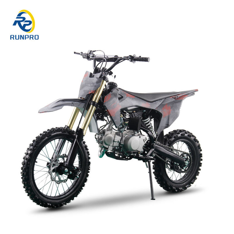 Motociclette di plastica off-road camuffate con motore da 125cc-190cc e pneumatici da 17/14 ruote