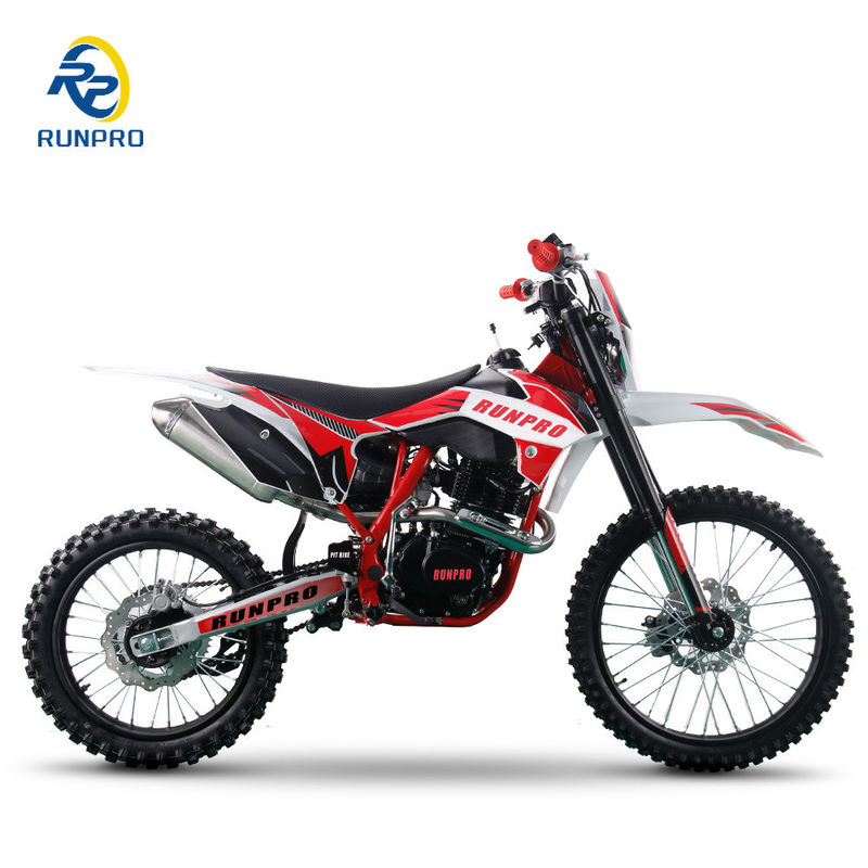 250cc Classe Off-Road dirt bike per adulti sistema di avvio calcio e avvio elettrico